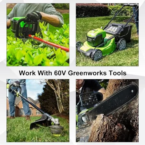 60V 5000mAh Vervanging voor Greenworks 60V Batterij Compatibel met Greenworks Cordless Power Tool Batterij