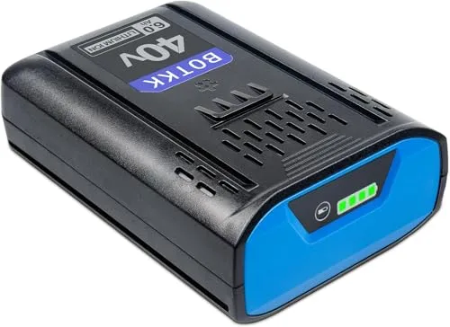 6 000 mAh ersättning för Kobalt 40 V batteri kompatibelt med Kobalt-batteri KB440-03 KB440-06 KB2540C-06 KB240-03 KRC60 trådlöst elverktyg