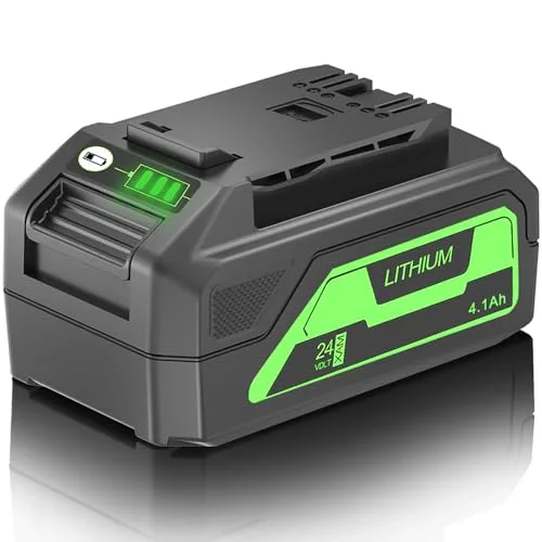 4100mAh Replacement Battery for Greenworks 24V Battery