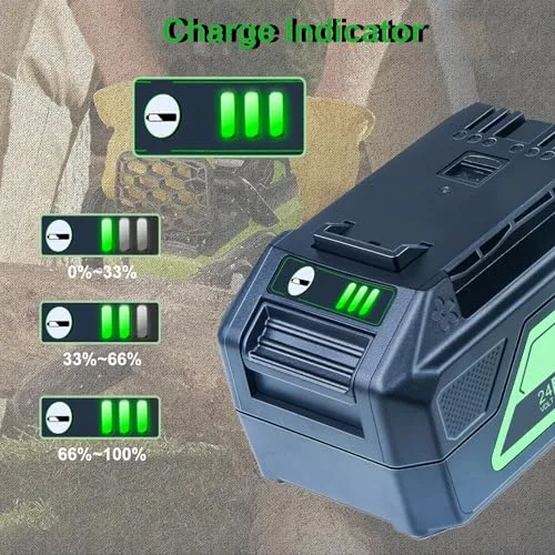 4100mAh Replacement Battery for Greenworks 24V Battery