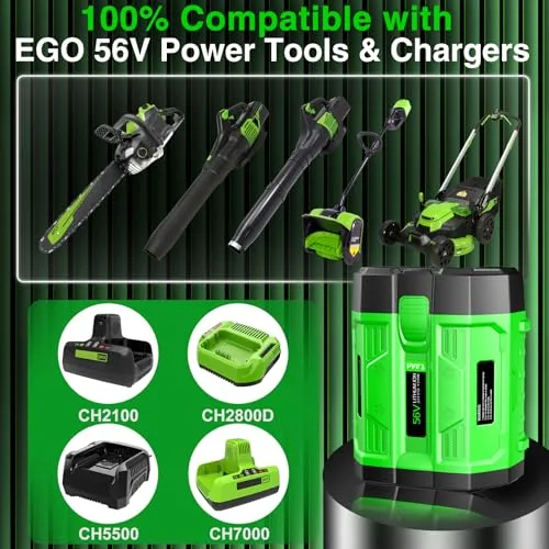 7500mAh Replacement for EGO 56V Battery Compatible with EGO Power+ BA4200 BA4200T