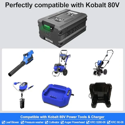 3.5Ah Replacement for Kobalt 80V Battery Compatible with Kobalt 80V Max Battery KB2580-06 KB480-06 KB280-06 KB3080 etc
