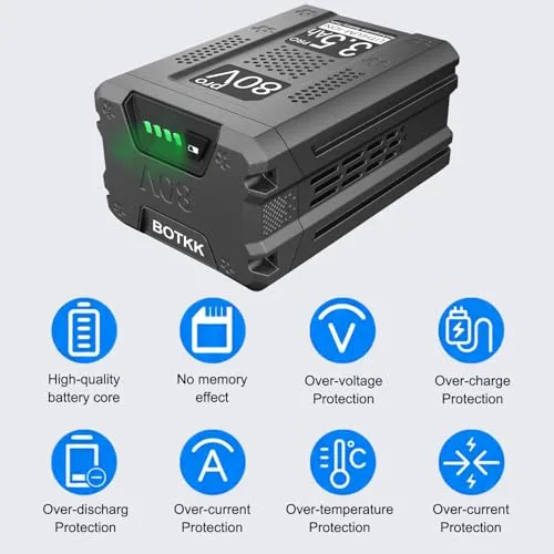 3.5Ah Replacement for Kobalt 80V Battery Compatible with Kobalt 80V Max Battery KB2580-06 KB480-06 KB280-06 KB3080 etc