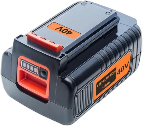 3.5Ah Replacement for Black and Decker 40V Lithium Battery LBX2040 LBXR36 LBX1540 LBXR36 LBX2540 LBXR2036 Compatible with Black and Decker 40V Battery
