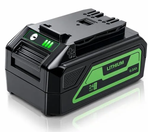 6000mAh Replacement for Greenworks 24V Battery