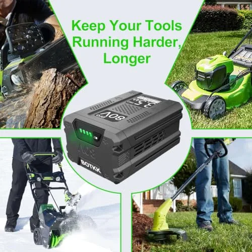 【Upgraded! 3500mAh Replacement for Greenworks 80V Battery