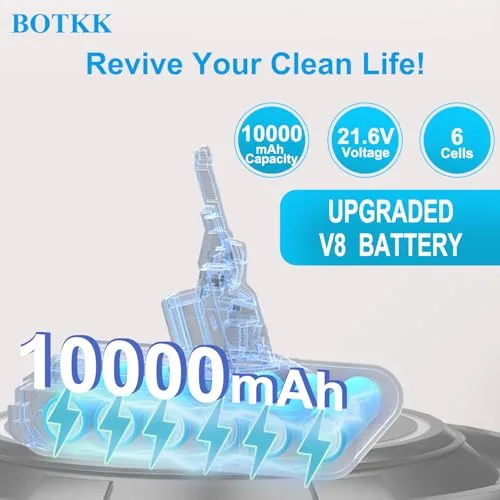10000mAh Professional Replacement for Dyson V8 Battery SV10 SV25