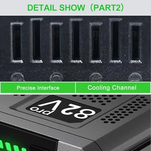 3600mAh Replacement for Greenworks 82V Battery 82BA26 82CS34 82LM30S 82SN22 82V-CSB403 82PC12 PTB411