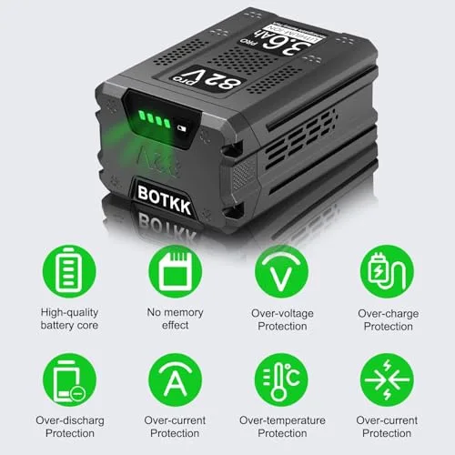 3600mAh Replacement for Greenworks 82V Battery 82BA26 82CS34 82LM30S 82SN22 82V-CSB403 82PC12 PTB411
