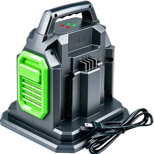 【Faster】BOTKK Rapid Dual Ports Charger Replacement for Ego 56V Battery Chargers CH2800D CH2100 CH3200 CH5500 CH7000