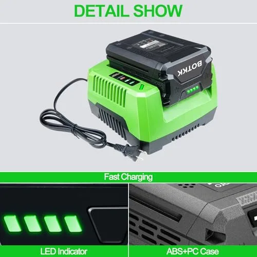 Upgraded 3.5Ah Replacement for Greenworks 80V Battery Compatible with Greenworks Pro 80v Battery GBA80150 GBA80200 GBA80250 GBA80300 GBA80400