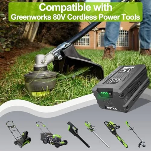 Upgraded 3.5Ah Replacement for Greenworks 80V Battery