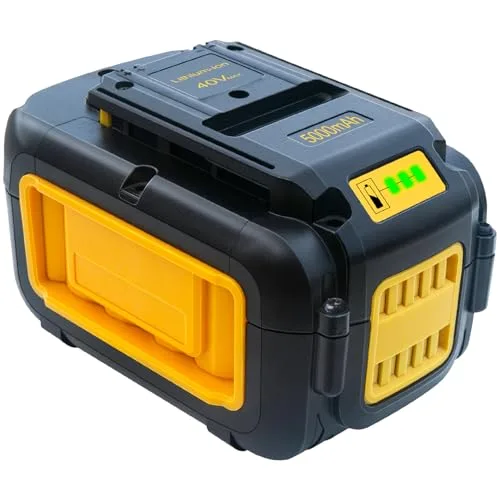 Upgraded 5.0Ah Replacement for Dewalt 40V Battery