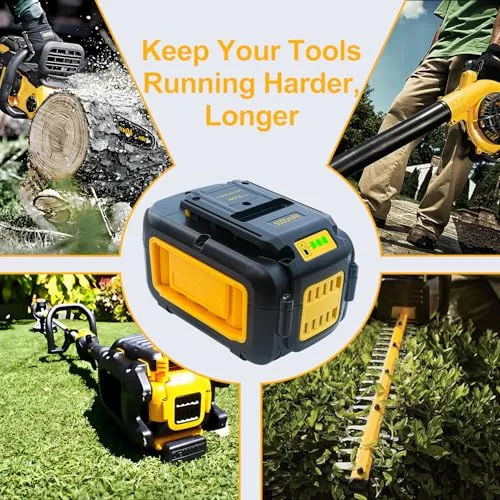 Upgraded 5.0Ah Replacement for Dewalt 40V Battery