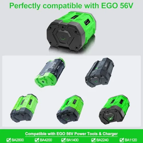 Upgraded 10.0Ah Replacement for EGO 56V Battery