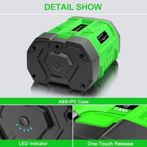 Upgraded 10.0Ah Replacement for EGO 56V Battery