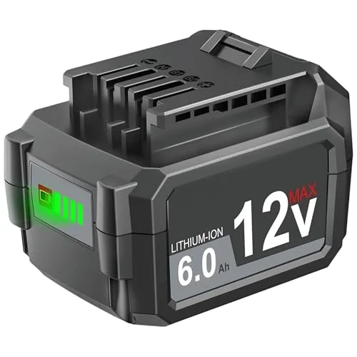 Upgraded 6.0Ah Replacement for SKIL 12V Battery