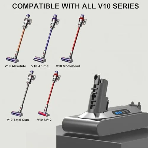Professional Replacement for Dyson V10 Batttery SV12