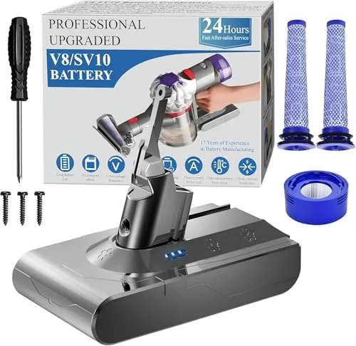 Professional Replacement for Dyson V8 Battery SV10 SV25
