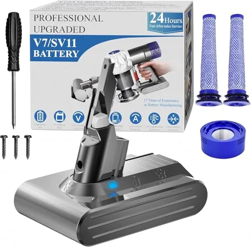 Professional Replacement for Dyson V7 Battery