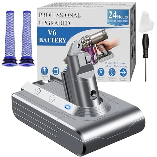 Professional Replacement for Dyson V6 Battery DC62